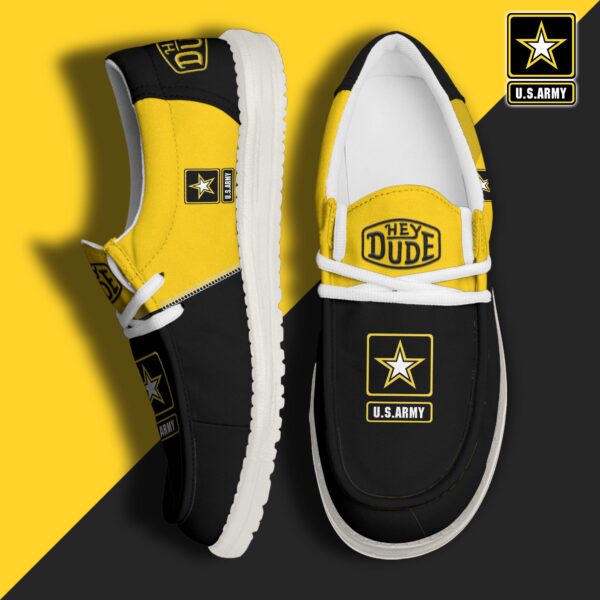 Tubopro 2 U.S. Army Personalized Hey Dude Shoes For Men And Women