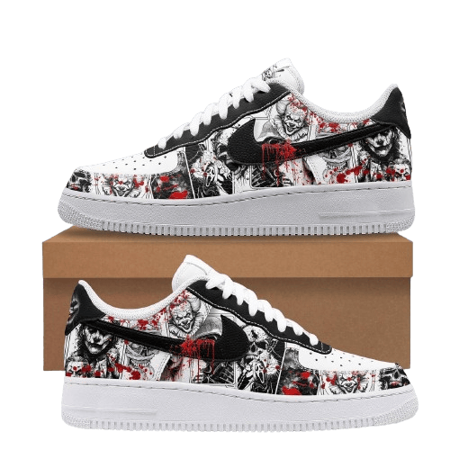 Tubopro 2024 Horror Movies Club In Halloween Air Low-Top Sneakers Shoes For Men And Women