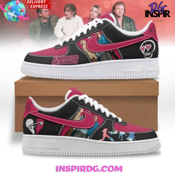 Tubopro 5 Seconds of Summer Air Low-Top Sneakers Shoes For Men And Women