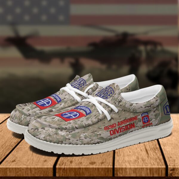Tubopro 82nd Airborne Personalized Hey Dude Shoes For Men And Women - Image 3