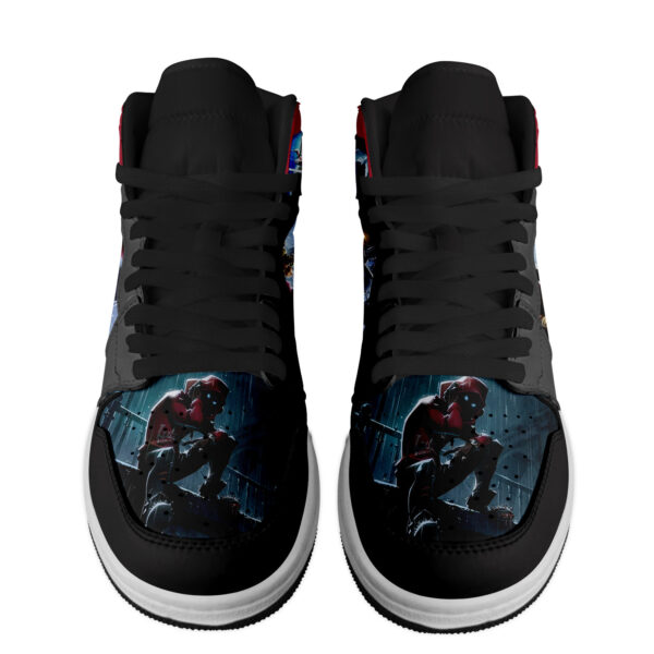 Tubopro A Boogie Wit da Hoodie AJ1 High Sneakers Shoes For Men And Women - Image 2