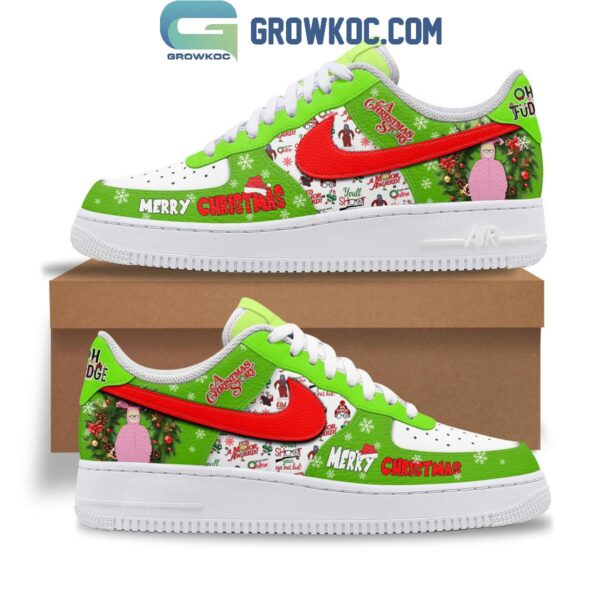 Tubopro A Christmas Story Air Low-Top Sneakers Shoes For Men And Women - Image 2
