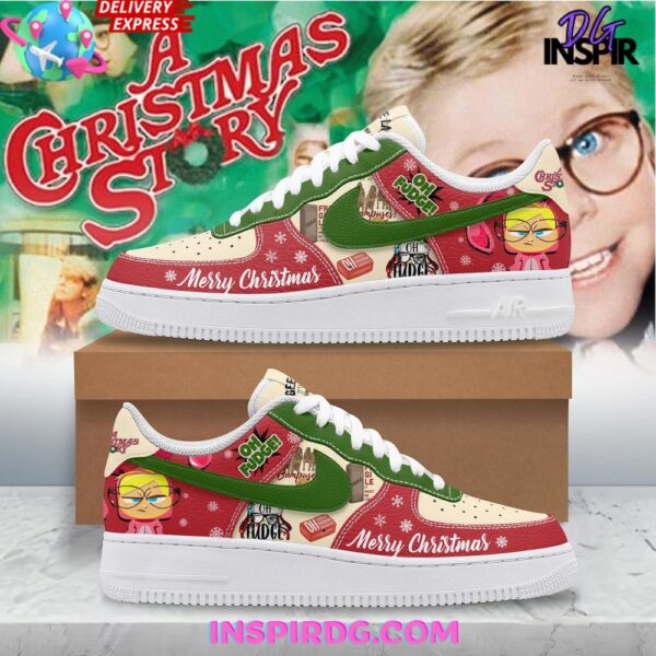 Tubopro A Christmas Story Air Low-Top Sneakers Shoes For Men And Women