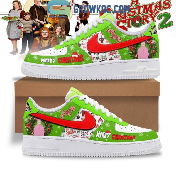 Tubopro A Christmas Story Air Low-Top Sneakers Shoes For Men And Women
