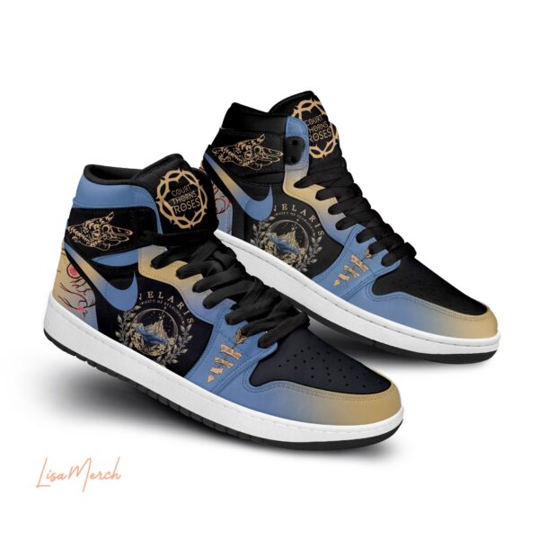 Tubopro A Court Of Thorns And Roses AJ1 High Sneakers Shoes For Men And Women - Image 2