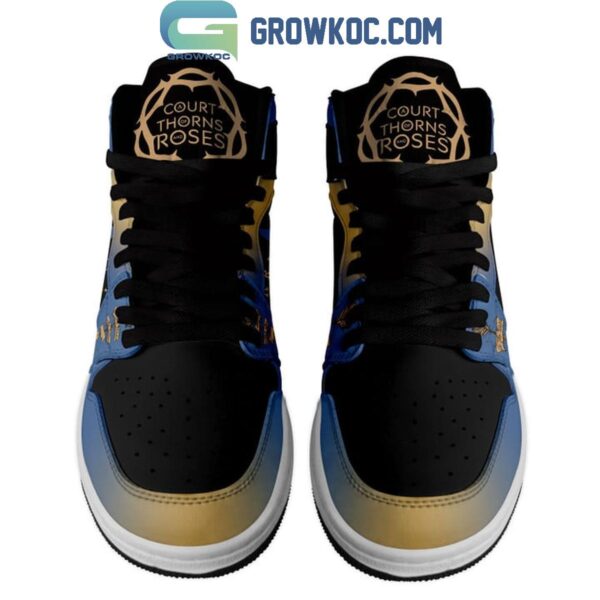 Tubopro A Court Of Thorns And Roses AJ1 High Sneakers Shoes For Men And Women - Image 3