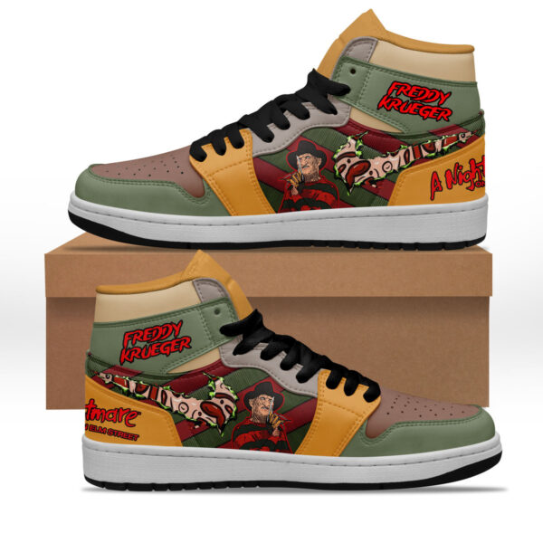 Tubopro A Nightmare on Elm Street AJ1 High Sneakers Shoes For Men And Women