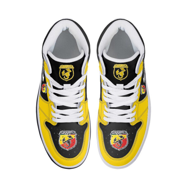 Tubopro Abarth AJ1 High Sneakers Shoes For Men And Women - Image 3