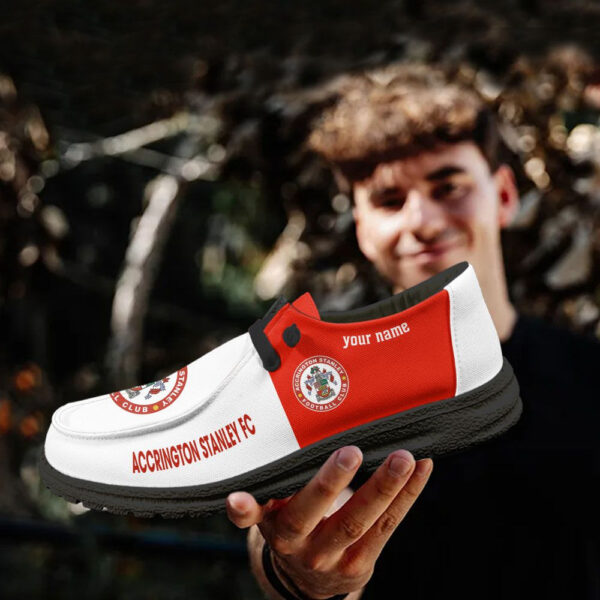 Tubopro Accrington Stanley Personalized Hey Dude Shoes For Men And Women - Image 4