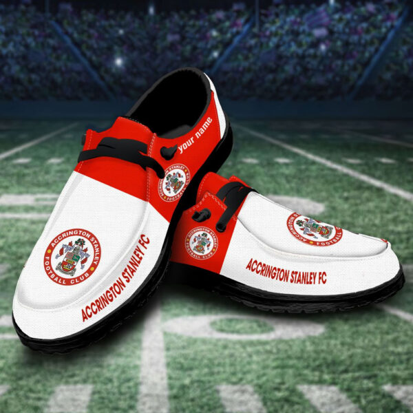 Tubopro Accrington Stanley Personalized Hey Dude Shoes For Men And Women - Image 3