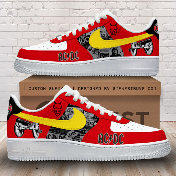 Tubopro ACDC Air Low-Top Sneakers Shoes For Men And Women