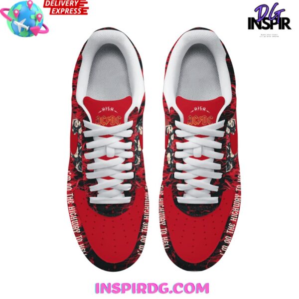 Tubopro ACDC Air Low-Top Sneakers Shoes For Men And Women - Image 4