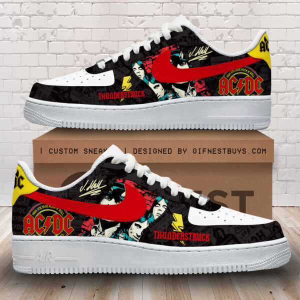 Tubopro ACDC Air Low-Top Sneakers Shoes For Men And Women
