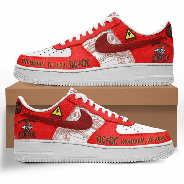 Tubopro ACDC Air Low-Top Sneakers Shoes For Men And Women - Image 4