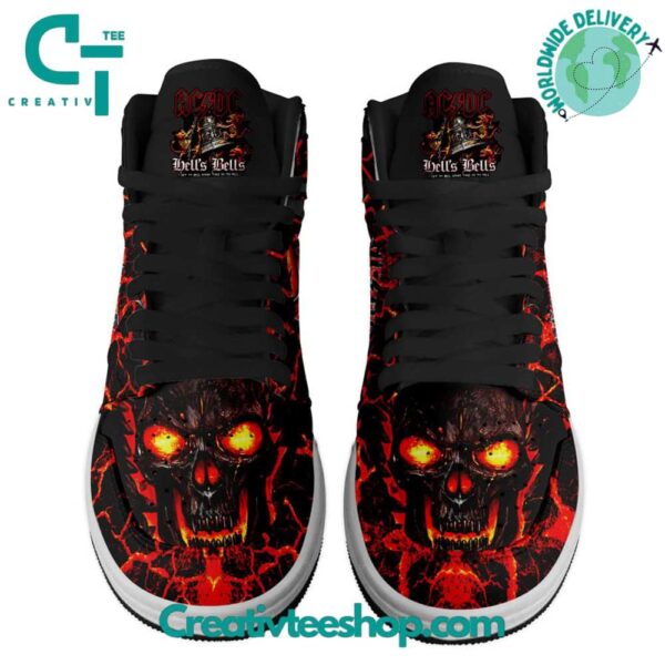 Tubopro ACDC AJ1 High Sneakers Shoes For Men And Women - Image 2