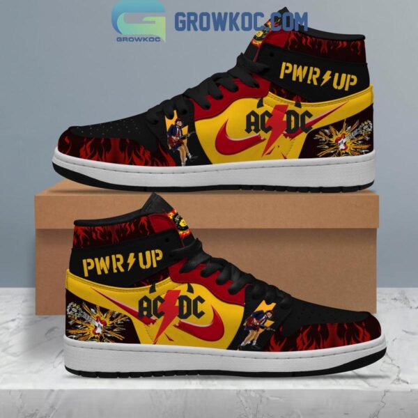 Tubopro ACDC AJ1 High Sneakers Shoes For Men And Women