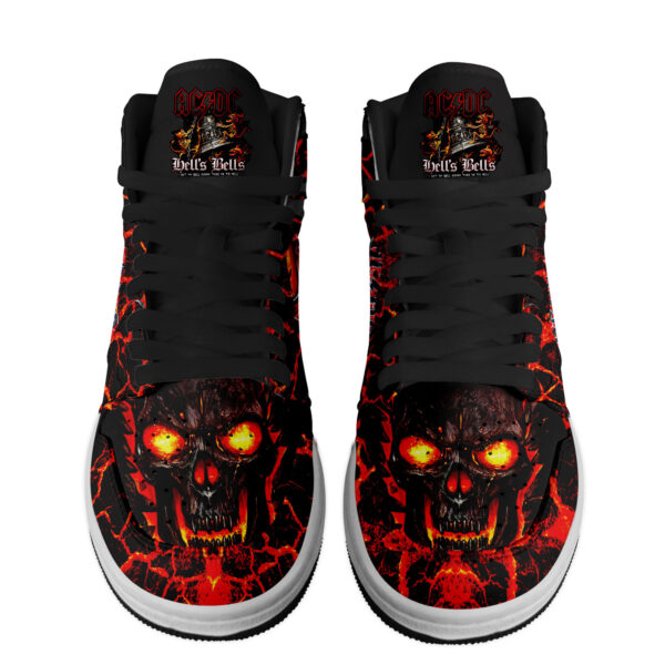 Tubopro ACDC AJ1 High Sneakers Shoes For Men And Women - Image 2