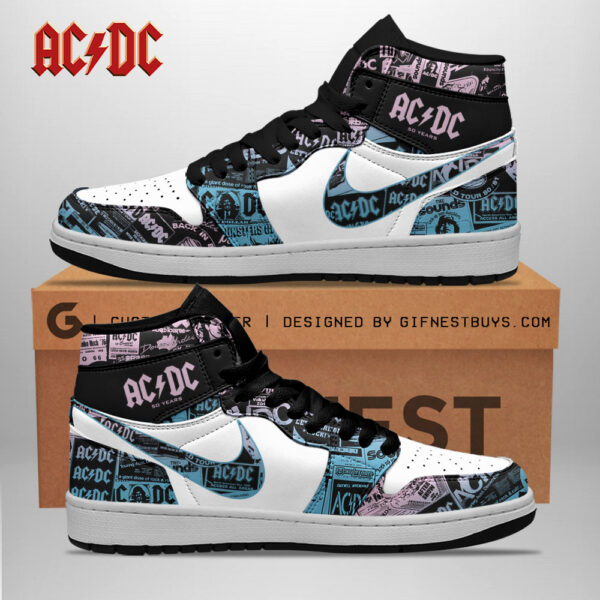 Tubopro ACDC AJ1 High Sneakers Shoes For Men And Women
