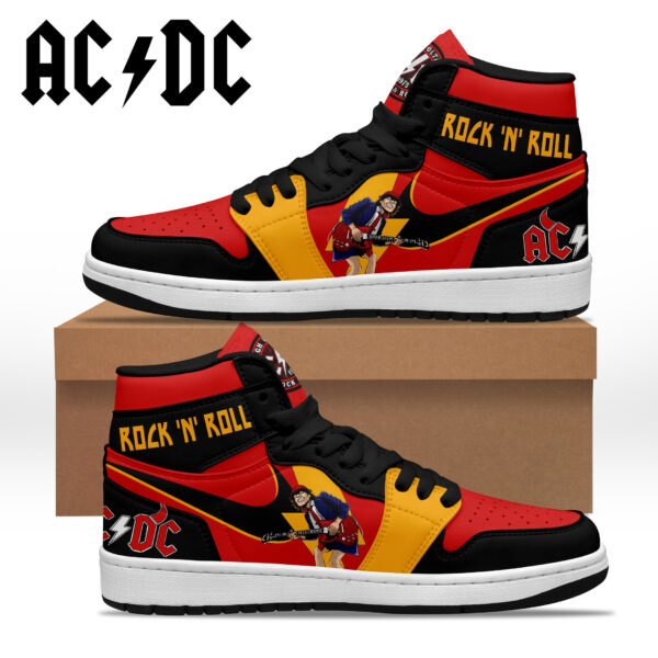 Tubopro ACDC AJ1 High Sneakers Shoes For Men And Women