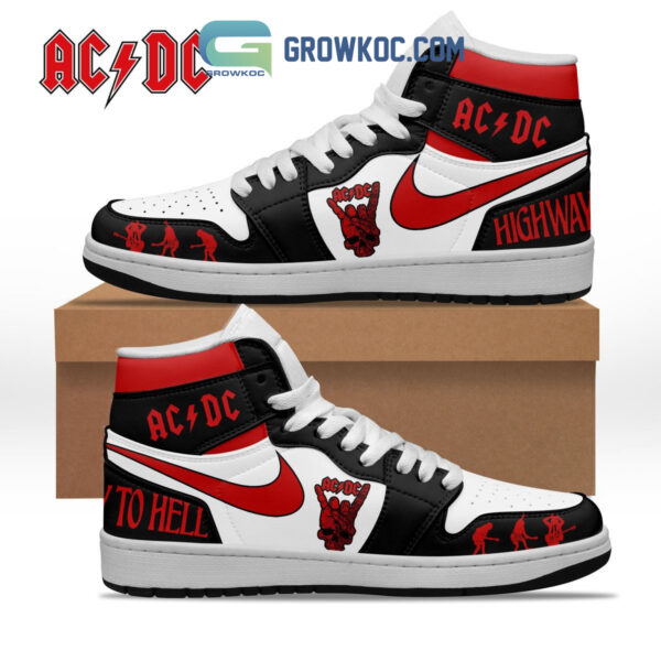 Tubopro ACDC AJ1 High Sneakers Shoes For Men And Women