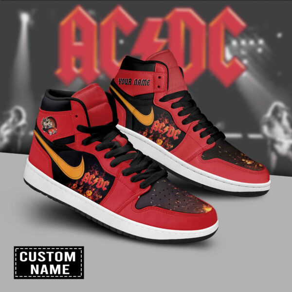 Tubopro ACDC AJ1 High Sneakers Shoes For Men And Women