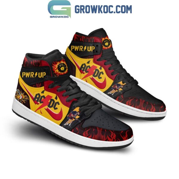 Tubopro ACDC AJ1 High Sneakers Shoes For Men And Women - Image 3