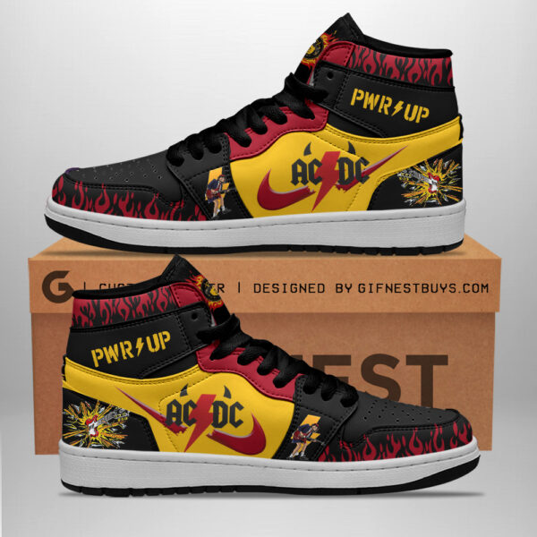Tubopro ACDC AJ1 High Sneakers Shoes For Men And Women