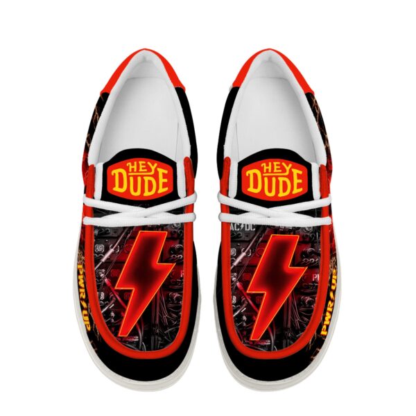 Tubopro ACDC Personalized Hey Dude Shoes For Men And Women - Image 3