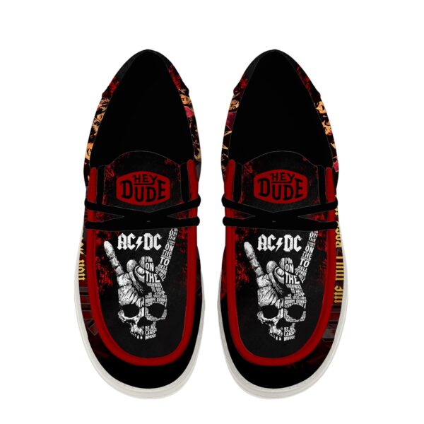 Tubopro ACDC Personalized Hey Dude Shoes For Men And Women - Image 6