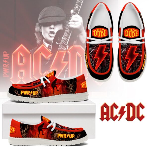 Tubopro ACDC Personalized Hey Dude Shoes For Men And Women