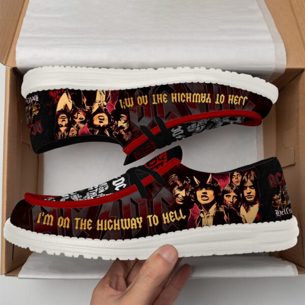 Tubopro ACDC Personalized Hey Dude Shoes For Men And Women - Image 4