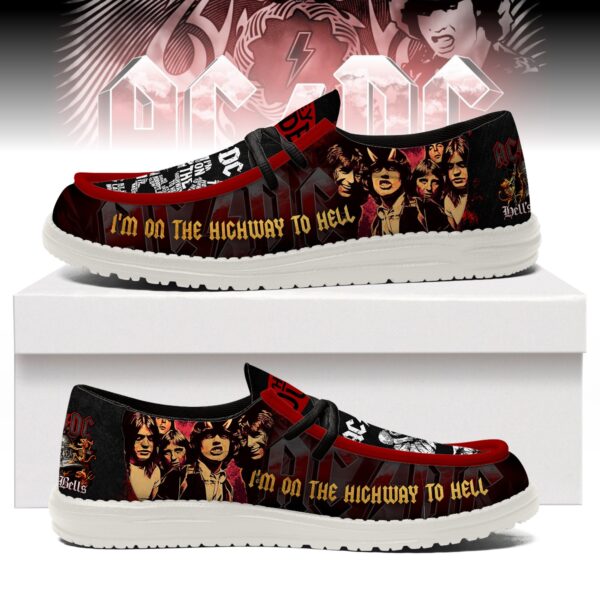 Tubopro ACDC Personalized Hey Dude Shoes For Men And Women