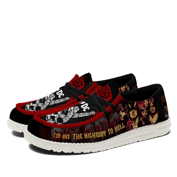 Tubopro ACDC Personalized Hey Dude Shoes For Men And Women - Image 2