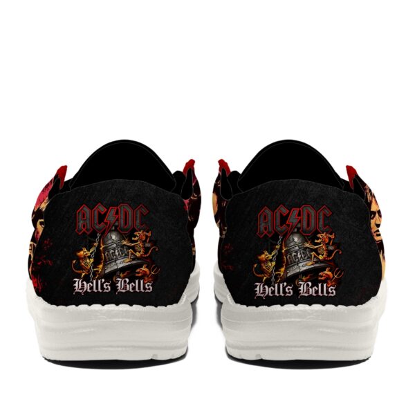 Tubopro ACDC Personalized Hey Dude Shoes For Men And Women - Image 3