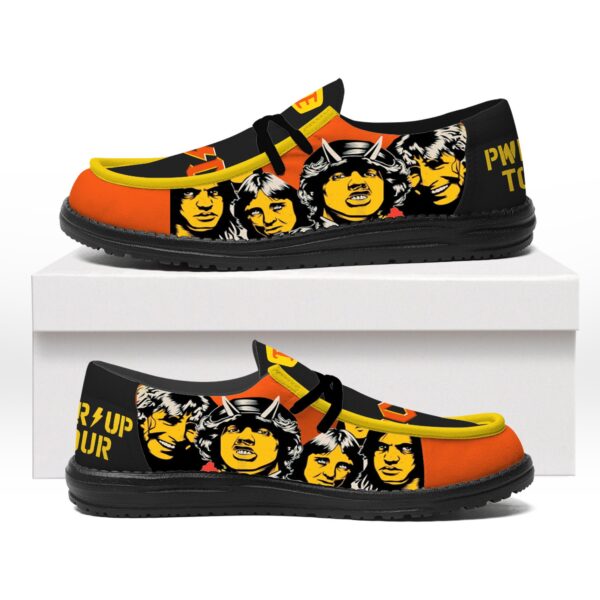 Tubopro ACDC  Personalized Hey Dude Shoes For Men And Women - Image 2