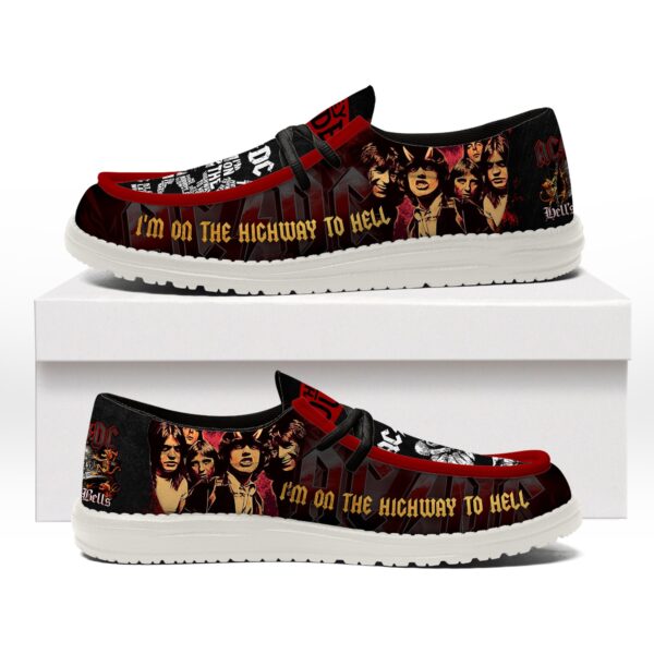 Tubopro ACDC Personalized Hey Dude Shoes For Men And Women - Image 5
