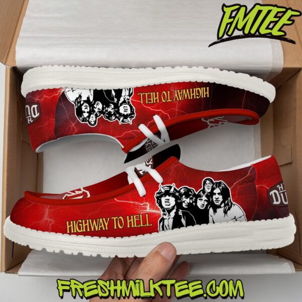 Tubopro ACDC Personalized Hey Dude Shoes For Men And Women - Image 2