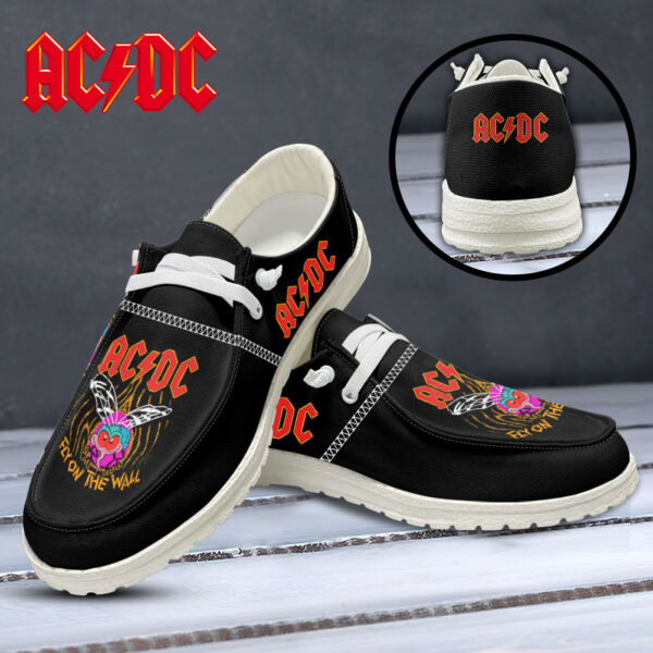 Tubopro ACDC Personalized Hey Dude Shoes For Men And Women - Image 2