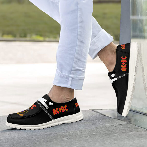 Tubopro ACDC Personalized Hey Dude Shoes For Men And Women - Image 4