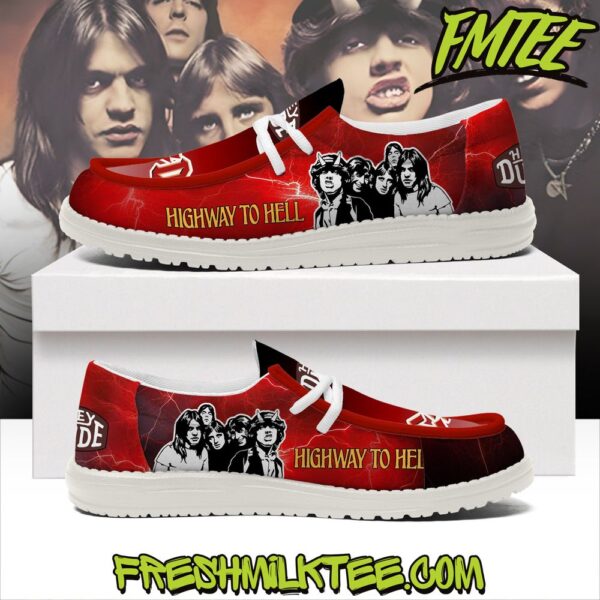 Tubopro ACDC Personalized Hey Dude Shoes For Men And Women