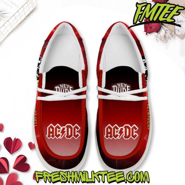 Tubopro ACDC Personalized Hey Dude Shoes For Men And Women - Image 4