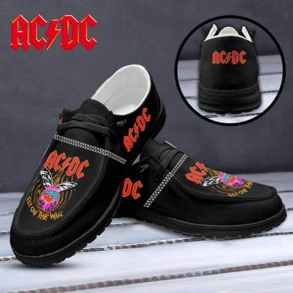 Tubopro ACDC Personalized Hey Dude Shoes For Men And Women