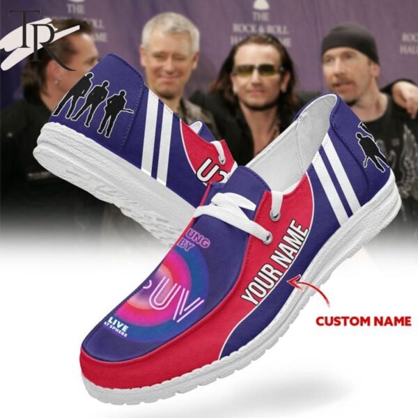 Tubopro Achtung Baby U2 UV Personalized Hey Dude Shoes For Men And Women