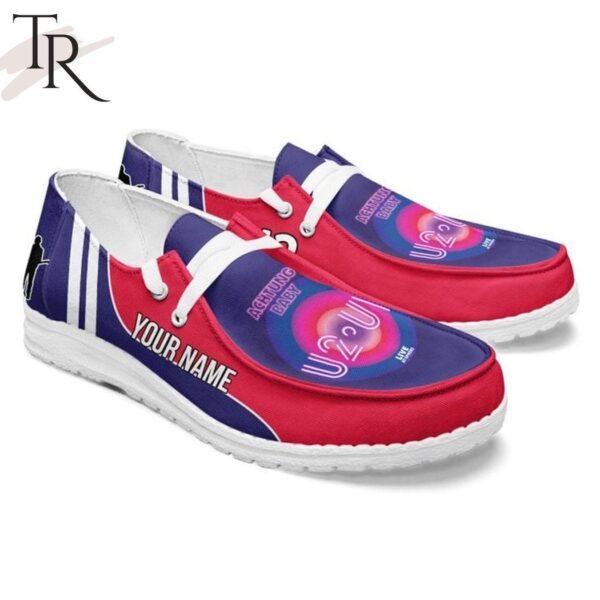 Tubopro Achtung Baby U2 UV Personalized Hey Dude Shoes For Men And Women - Image 3