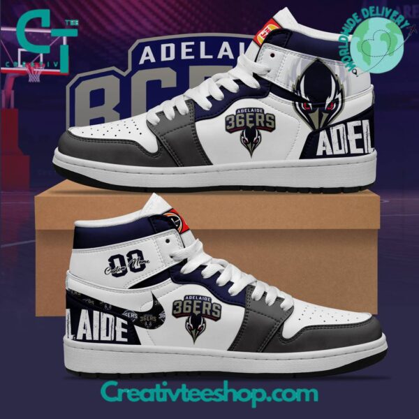 Tubopro Adelaide 36ers AJ1 High Sneakers Shoes For Men And Women