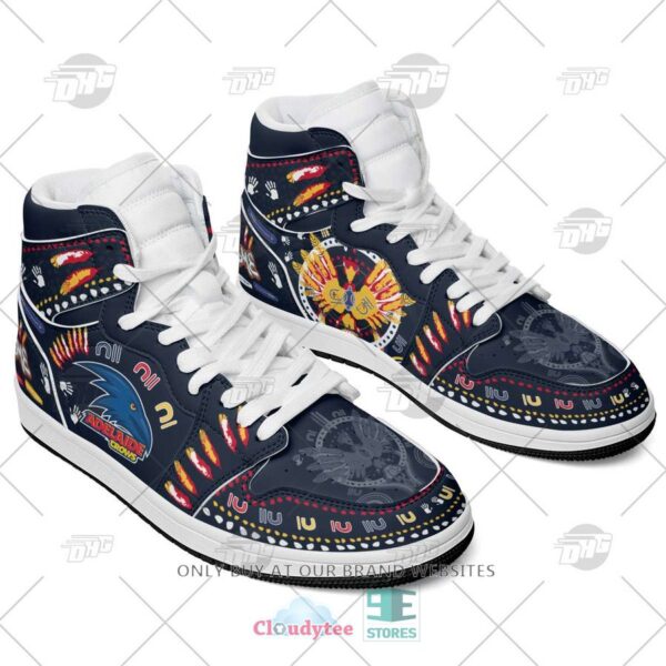 Tubopro Adelaide Crows AFL AJ1 High Sneakers Shoes For Men And Women - Image 3