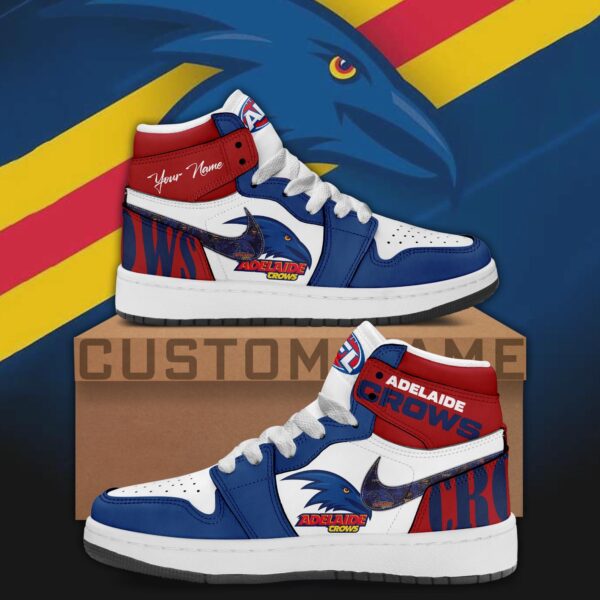Tubopro Adelaide Crows AJ1 High Sneakers Shoes For Men And Women