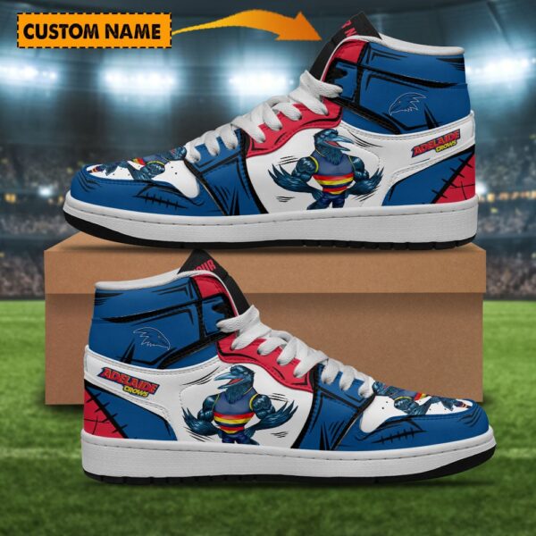 Tubopro Adelaide Crows AJ1 High Sneakers Shoes For Men And Women