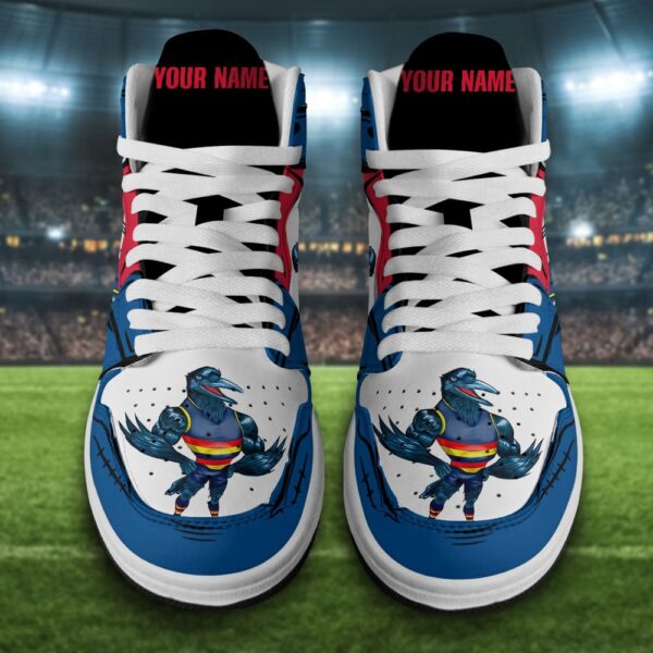 Tubopro Adelaide Crows AJ1 High Sneakers Shoes For Men And Women - Image 2