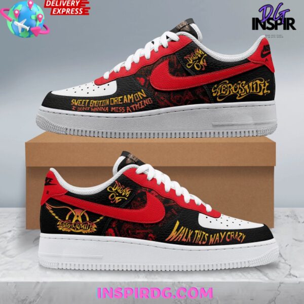 Tubopro Aerosmith Air Low-Top Sneakers Shoes For Men And Women - Image 2